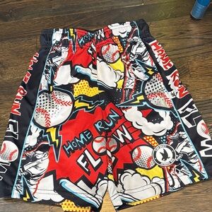 Comic baseball flow society